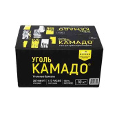 Древесный уголь в брикетах 10кг Kamado