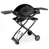 Газовый гриль Weber Q 1200 Black Line c тележкой