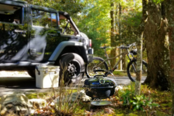 Угольный гриль Slow ‘N Sear Travel Kettle, 47 см